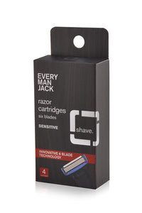 4 pk Razor Cartridges | Sensitive