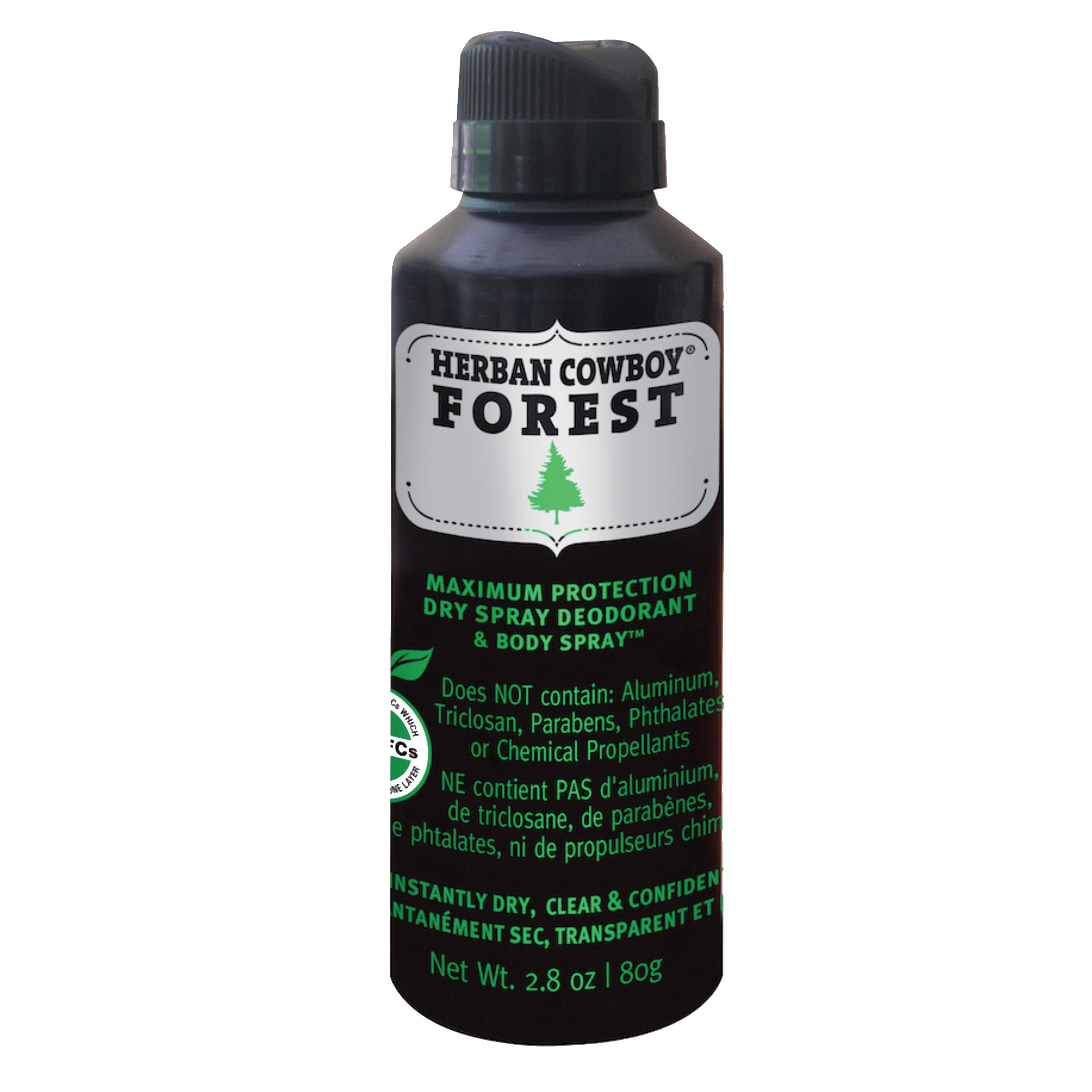 Dry Deodorant & Body Spray Forest