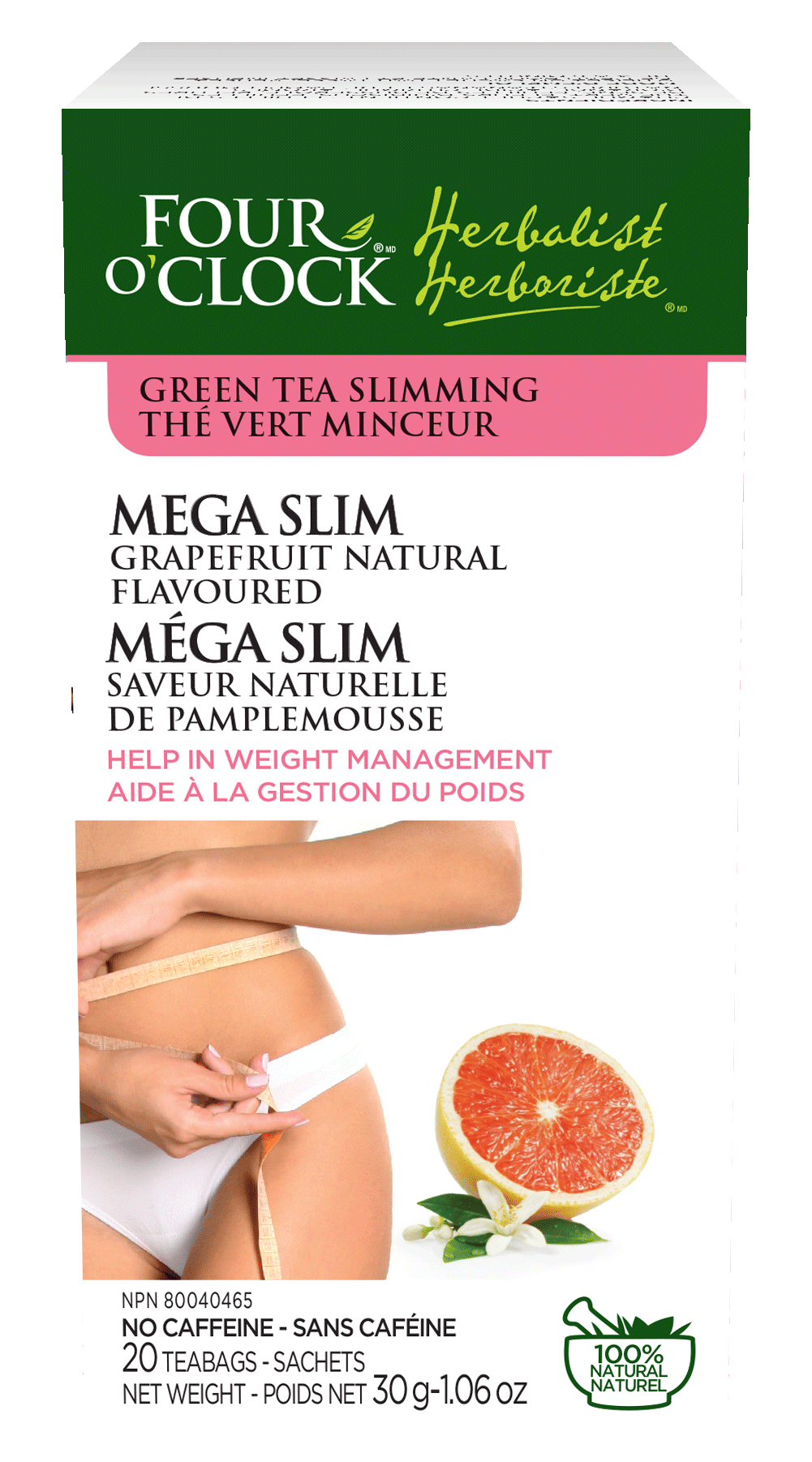 Mega-Slim Grapefruit Green Tea