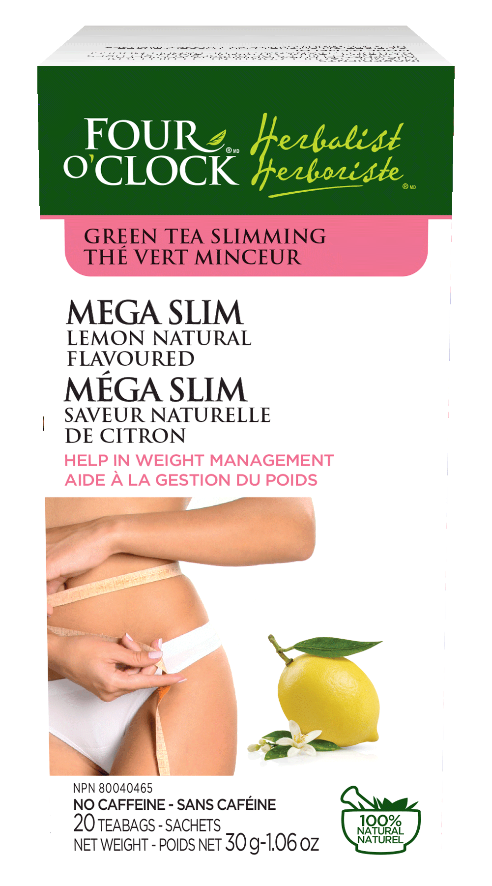 Mega-Slim Lemon Green Tea