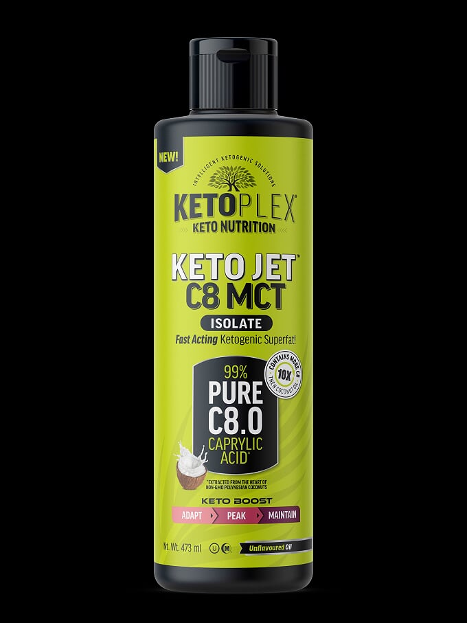 Keto Jet C8 MCT Isolate Oil