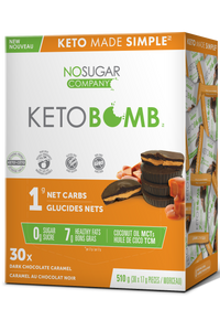 No Sugar Keto Bomb Choc Caramel
