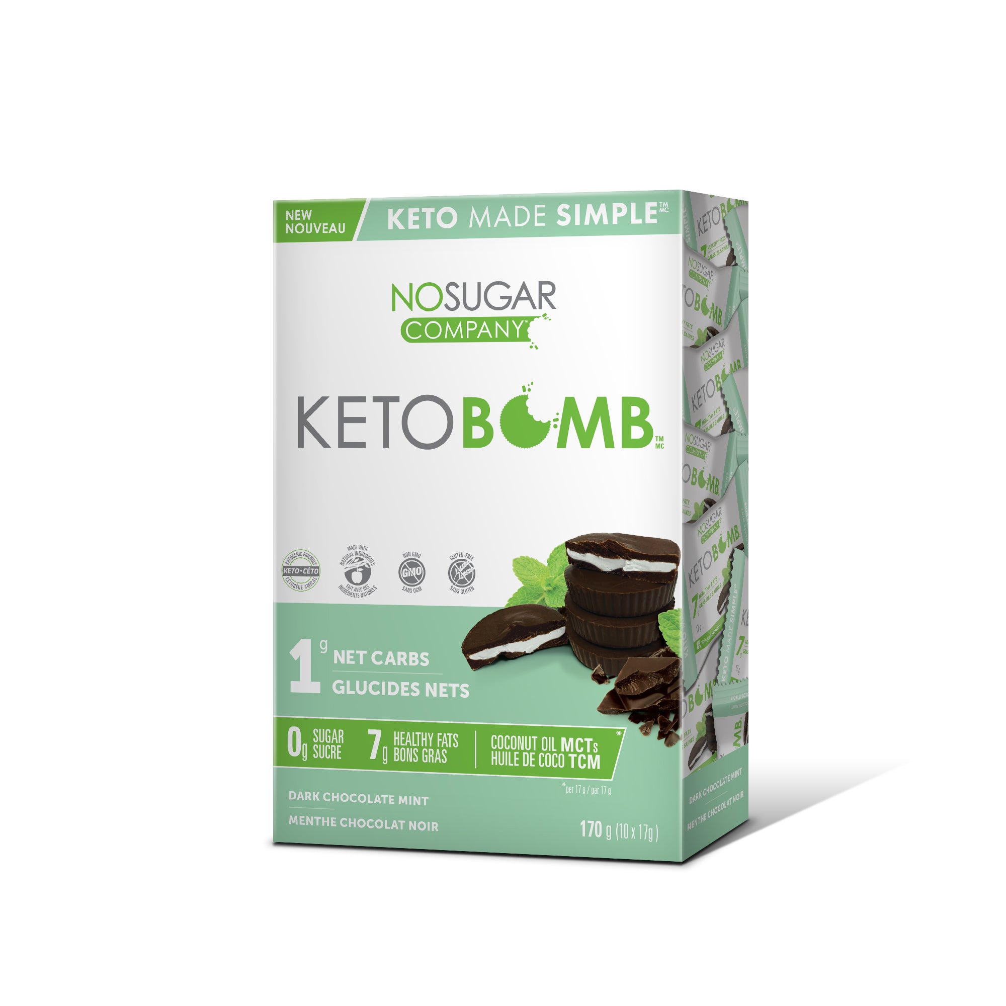 No Sugar Keto Bomb Choc Mint