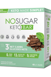 No Sugar Keto Bar Choc Mint