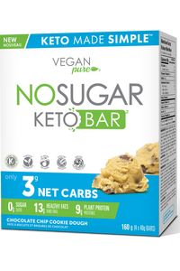 No Sugar Keto Bar Choc Chip