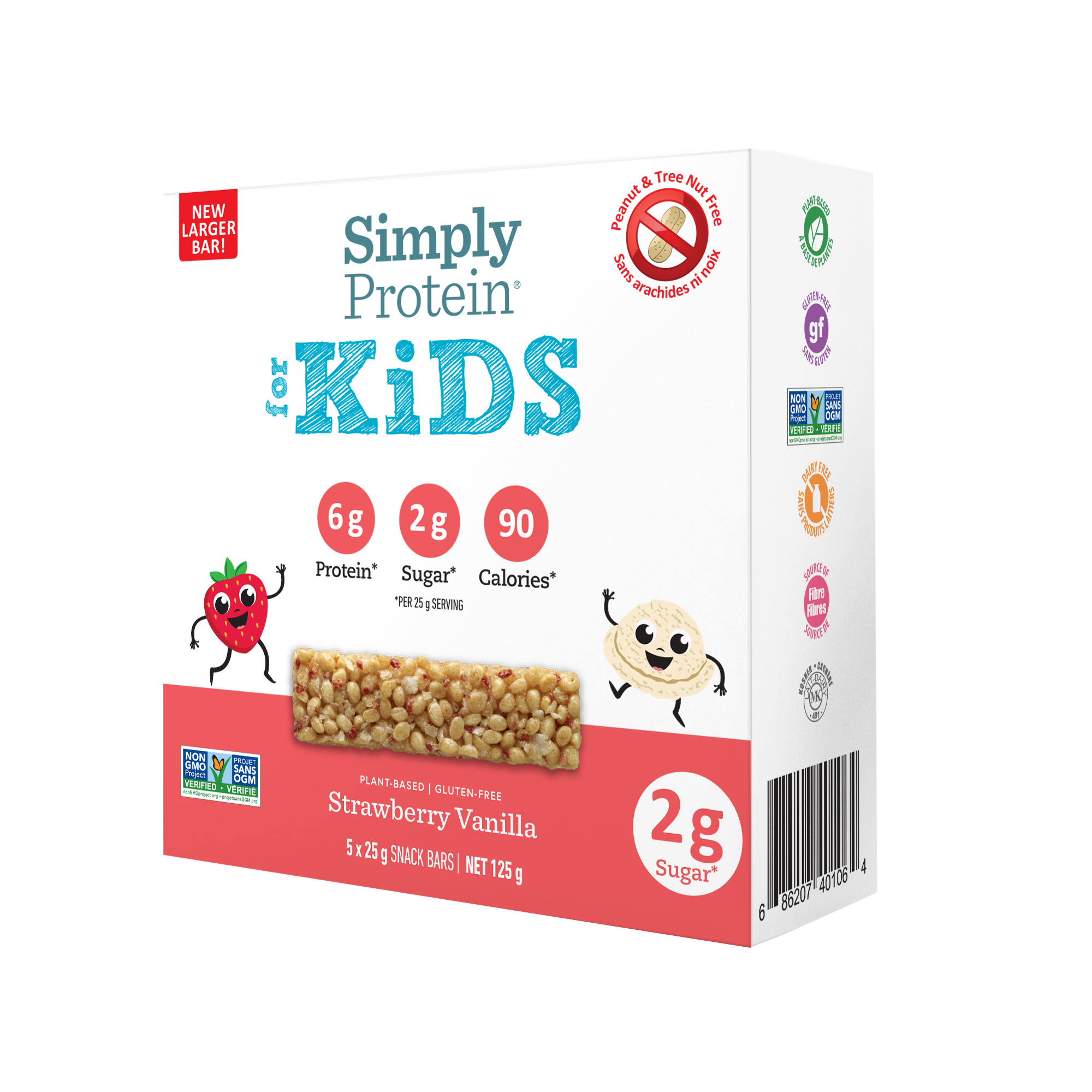 SimplyProtein for Kids Straw Van