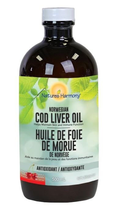 Cod Liver Oil Cherry Norwegian