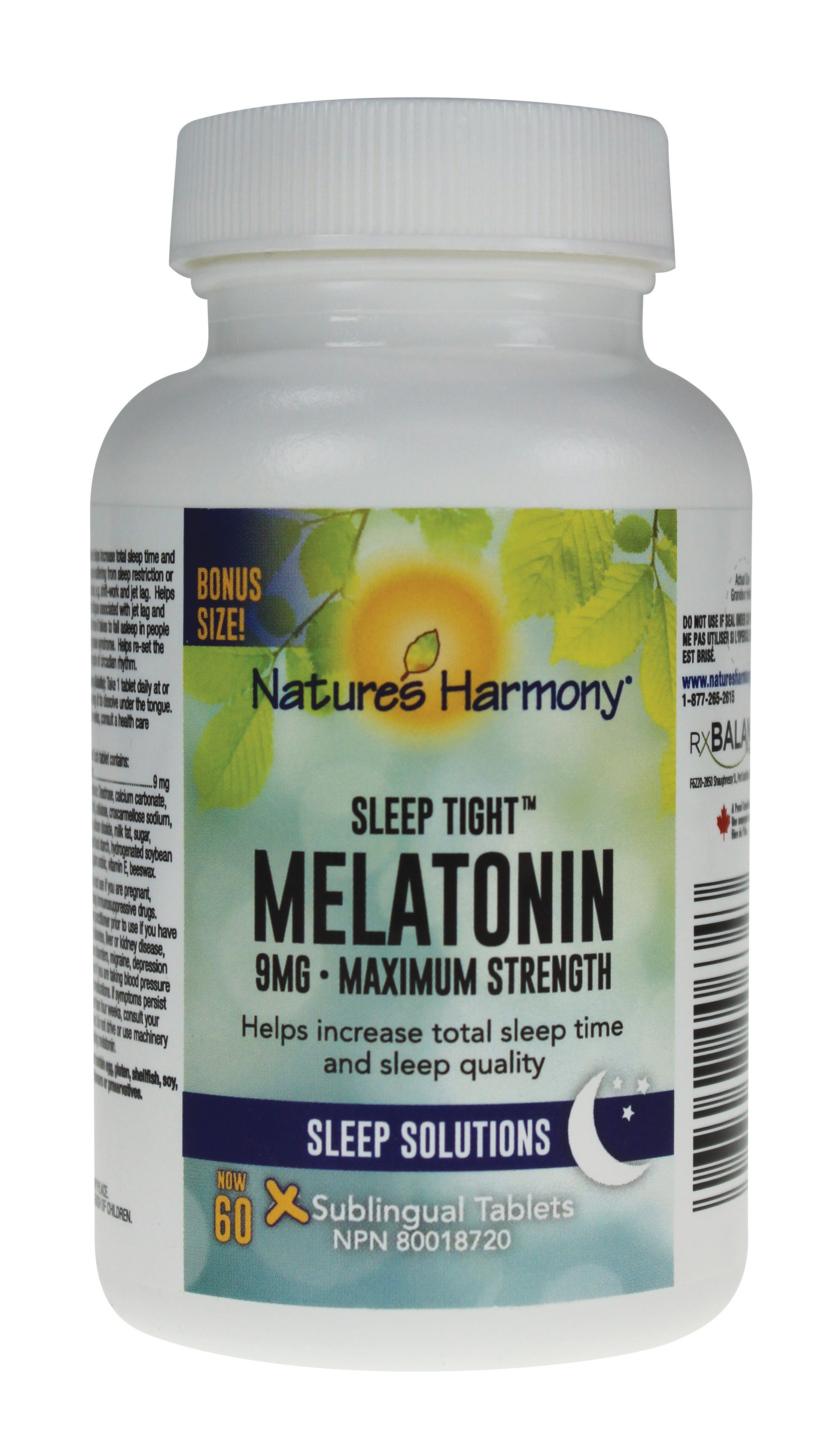 Sleep Tight Melatonin Max 9mg