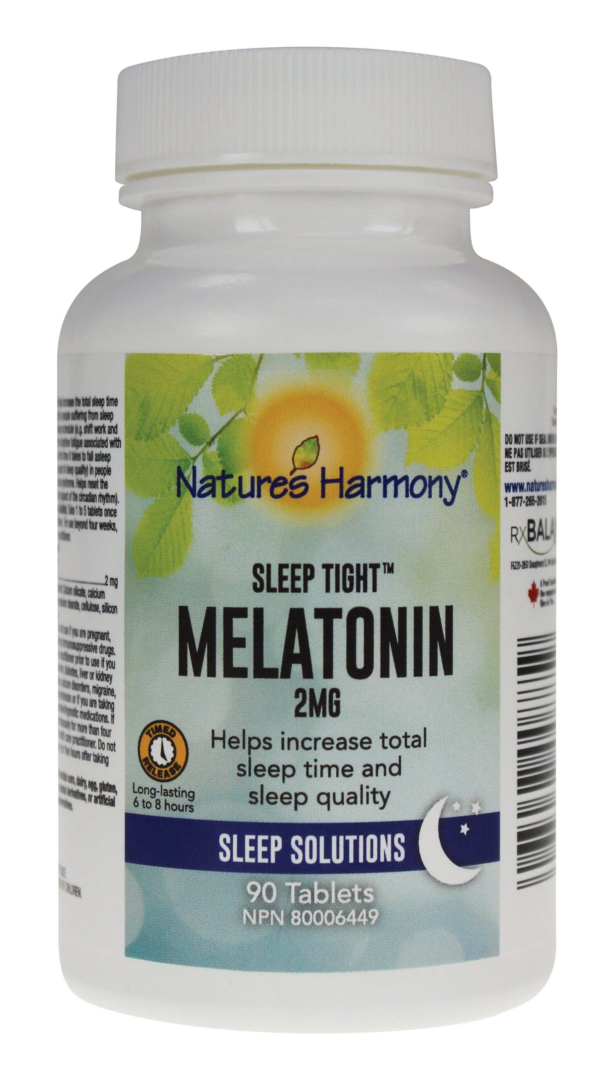 Timed Release Melatonin 2 mg