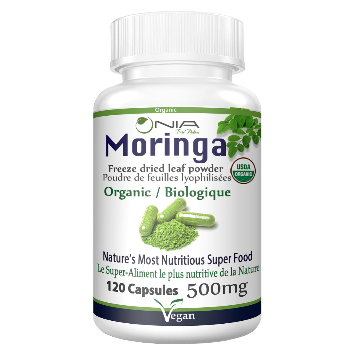 Organic Moringa Capsules