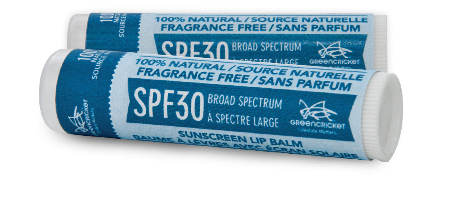 SPF 30 Unscented Lip Balm tube