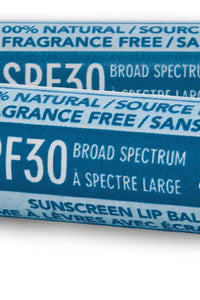 SPF 30 Unscented Lip Balm tube