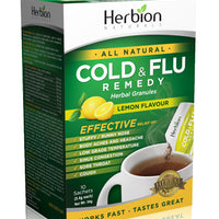 Herbion Cold & Flu Lemon Flavour