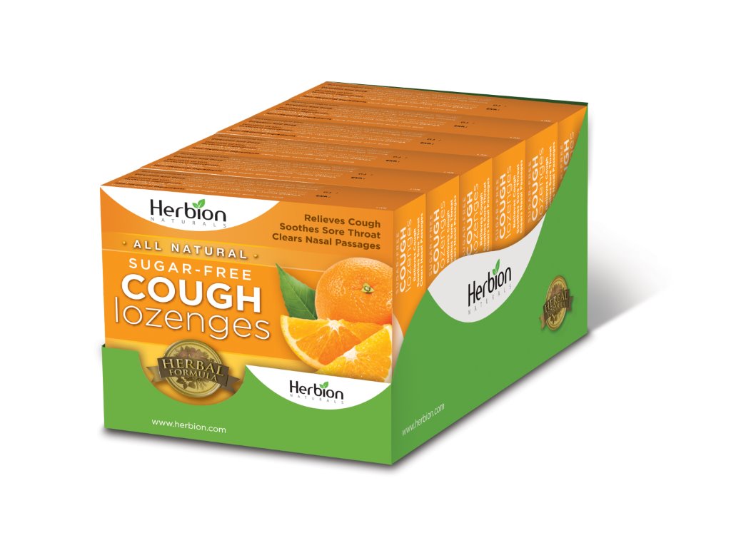 Herbion Sugar Free Orange Cough Loz