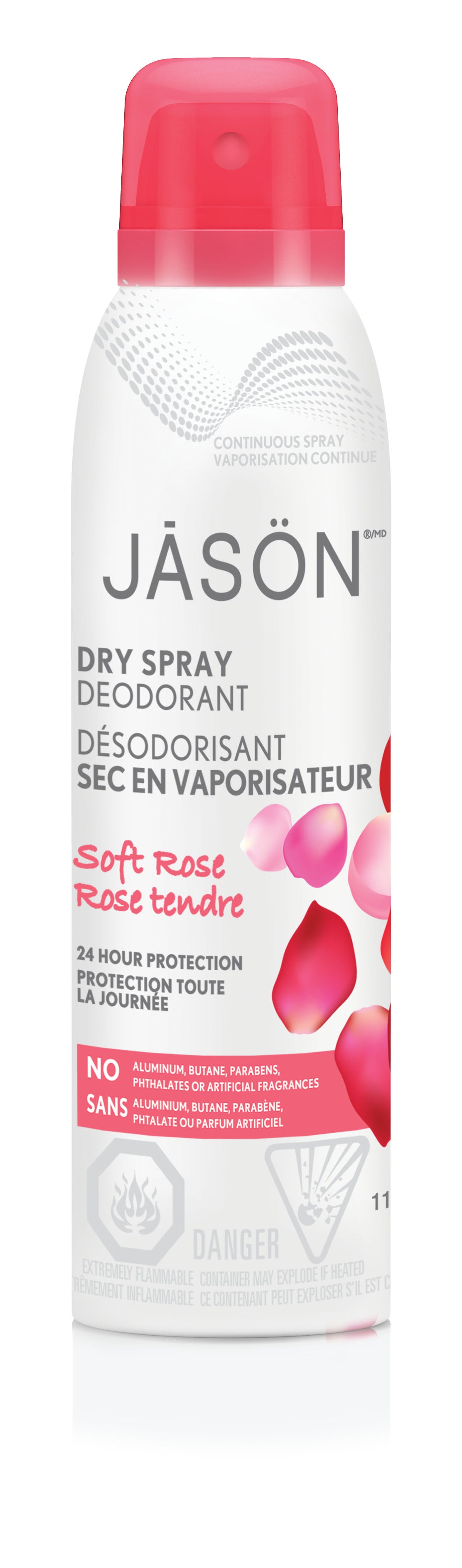 Dry Spray Deod Soft Rose