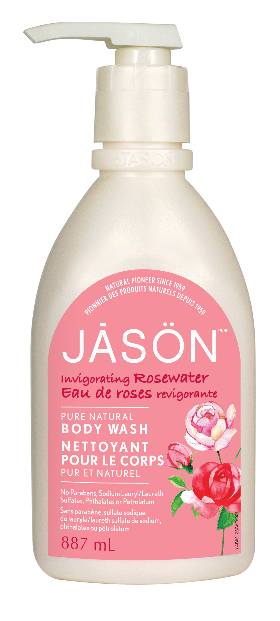 Rosewater Body Wash - Invigorating