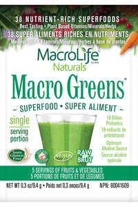 Macro Greens - 12 CT Packet Box