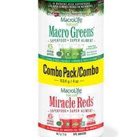 Greens & Reds trial size combo