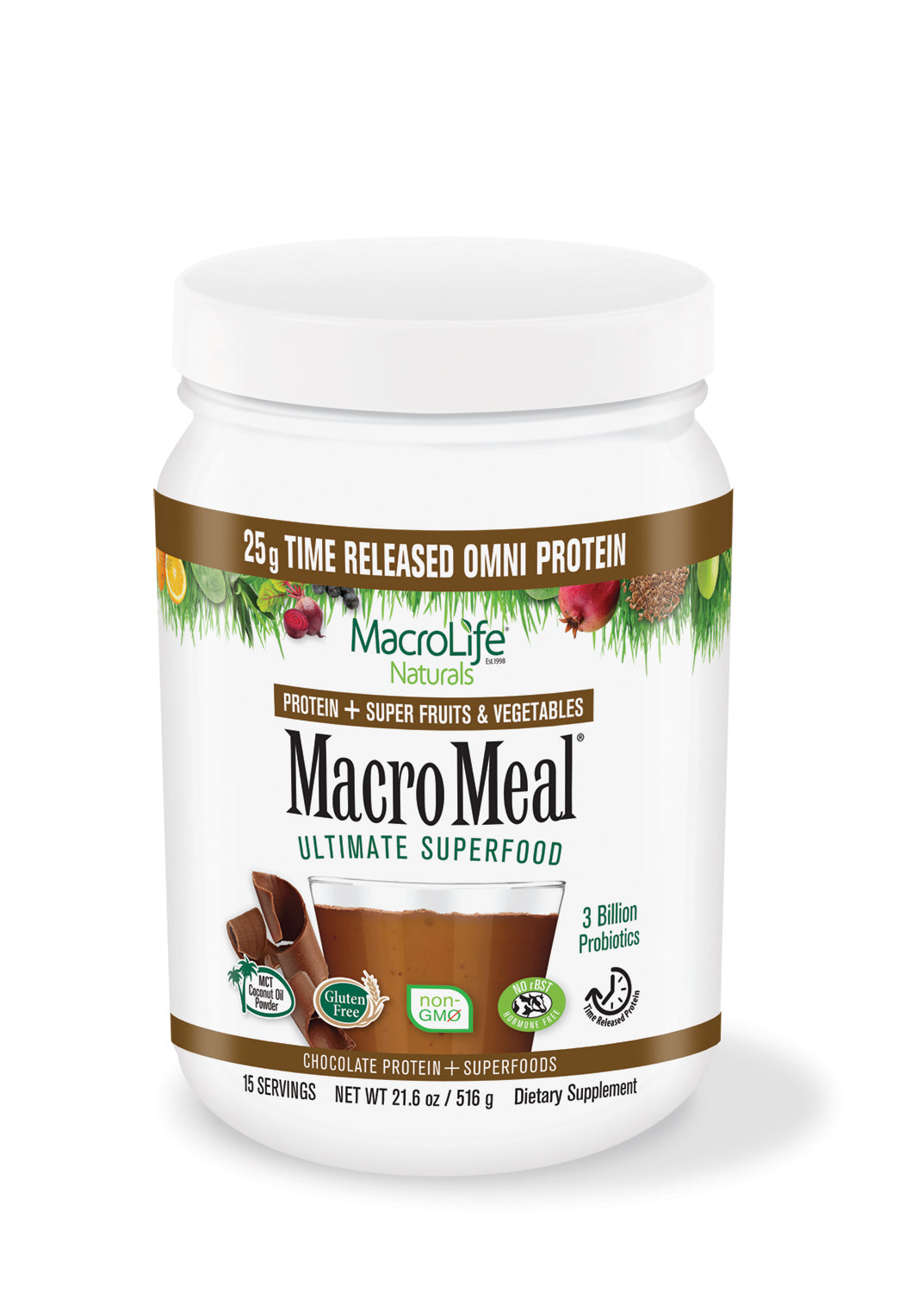 MacroMeal Omni Chocolate 15 serving