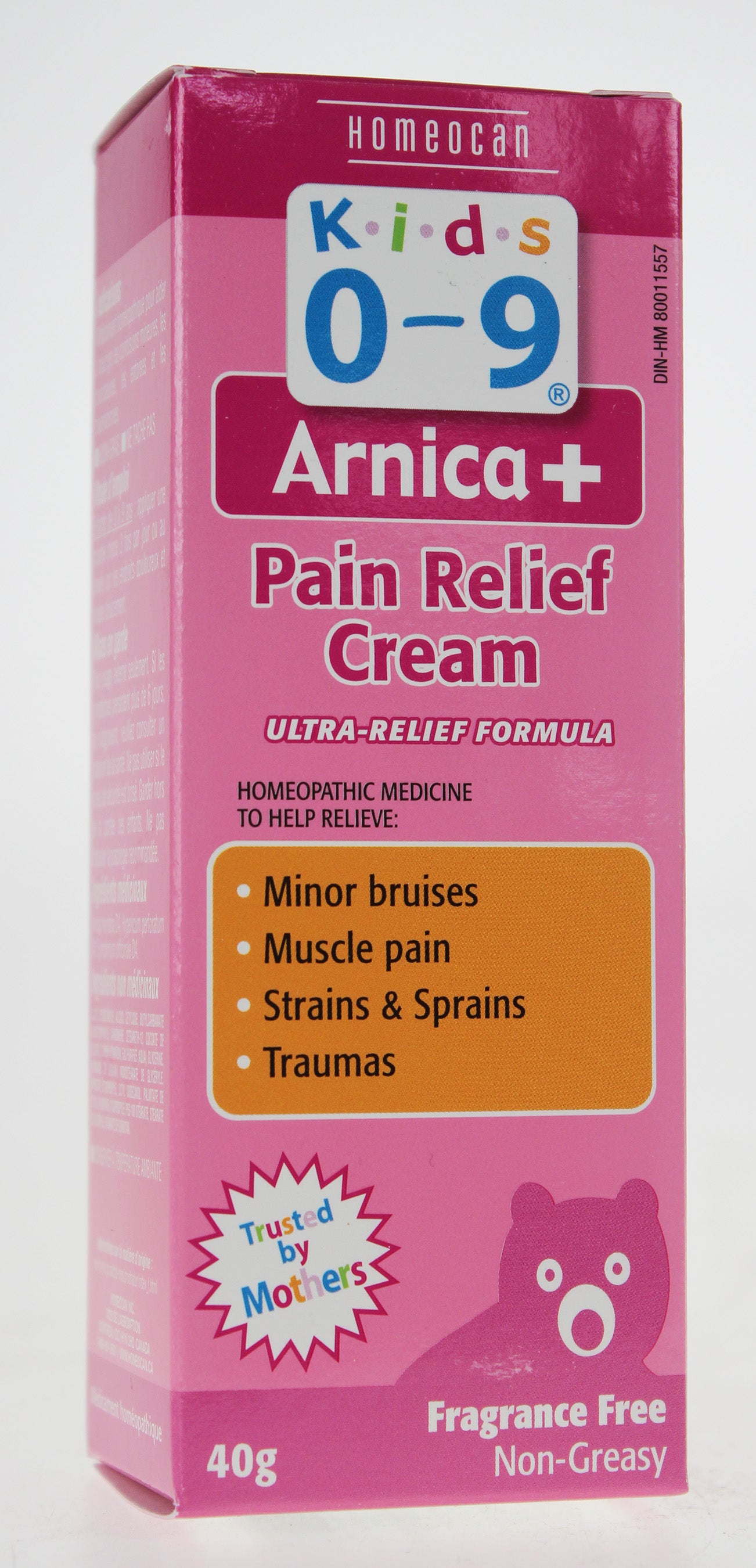 Kids 0-9 Arnica + Cream