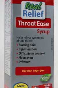 Real Relief Throat Ease Syrup