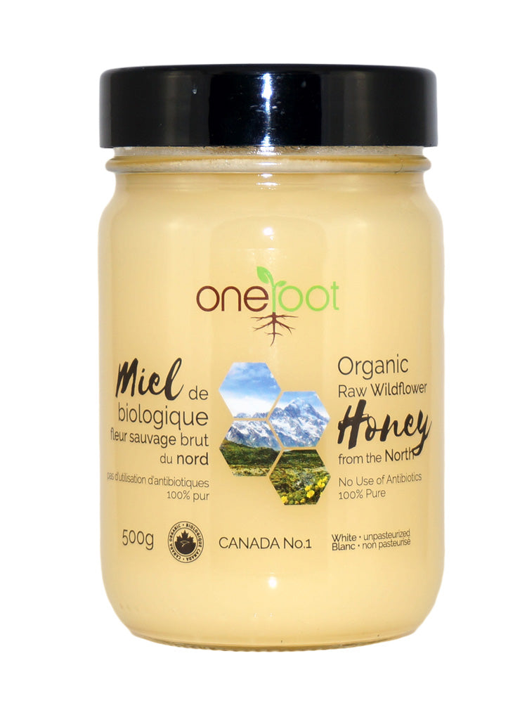 Organic Raw Wildflower Honey