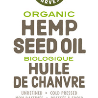 Organic Hemp Seed Oil