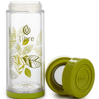 Lively Leaves Glass Infuser(green)