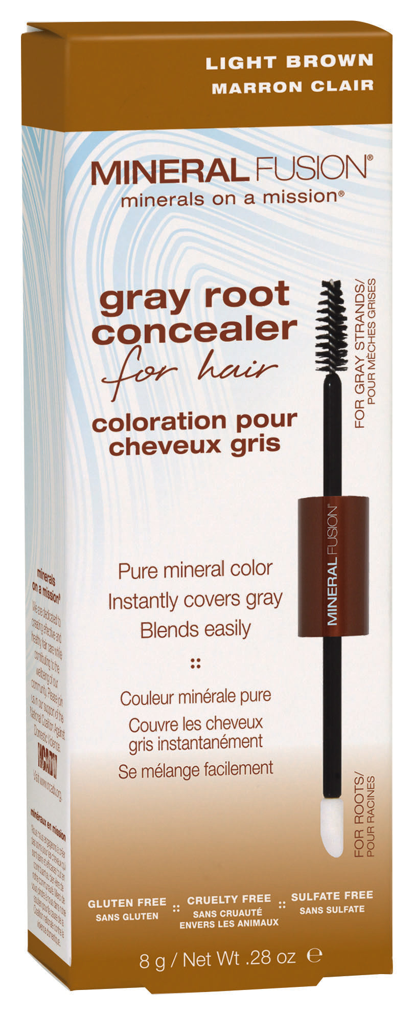 Gray Root Concealer - Light Brown