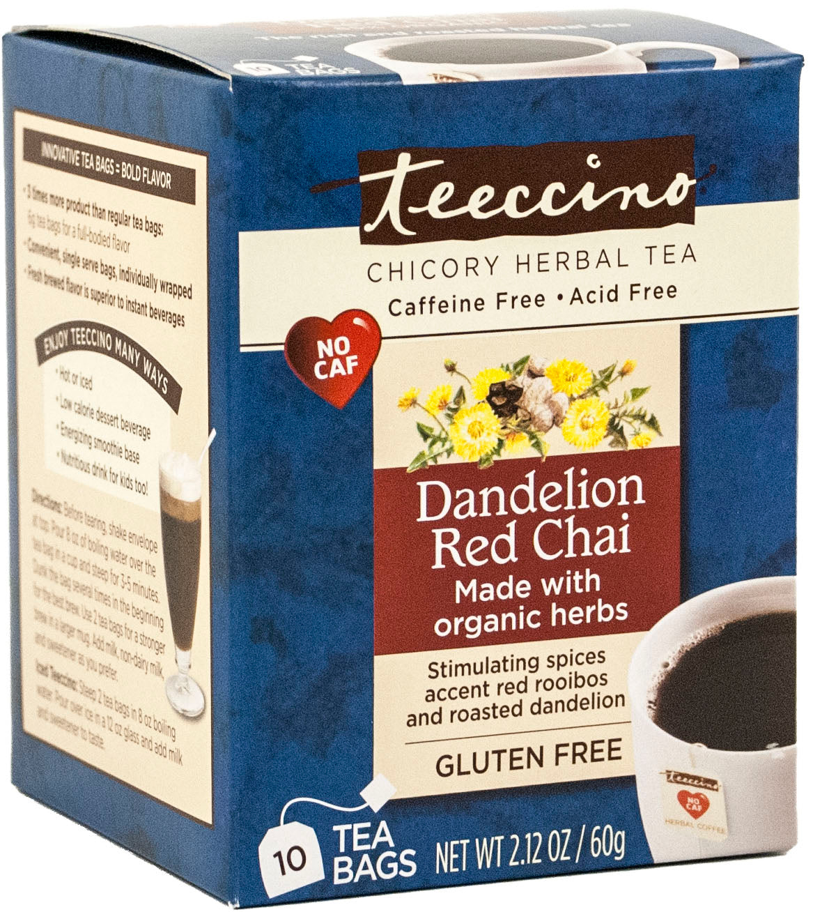 Dandelion Red Chai Chicory Tea