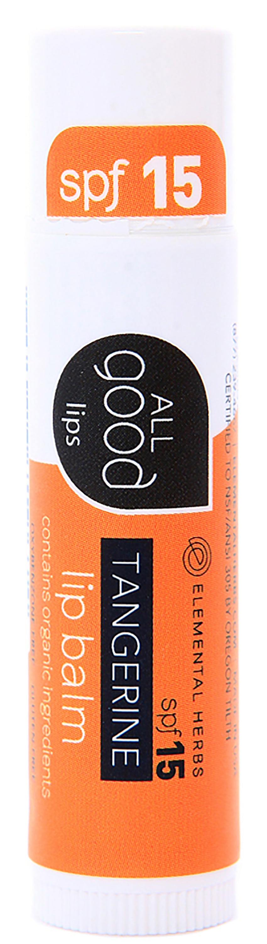 Tangerine Lip Balm SPF15