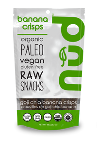 Goji Chia Banana Crisps