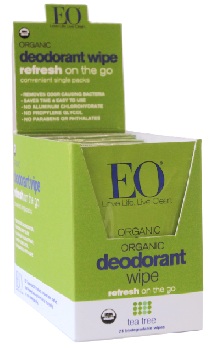 EO Deodorant Tea Tree Wipes