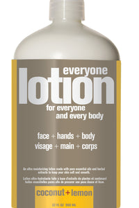 Everyone Lotion: coconut+lemon