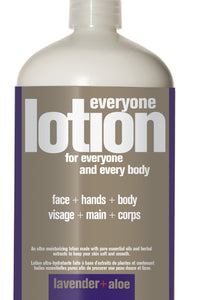 Everyone Lotion: lavender+aloe