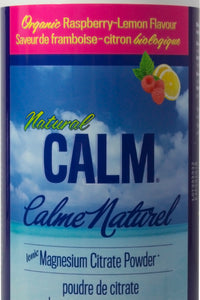 Natural Calm Magnesium Rasp Lemon