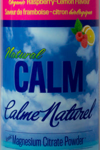 Natural Calm Magnesium Rasp Lemon