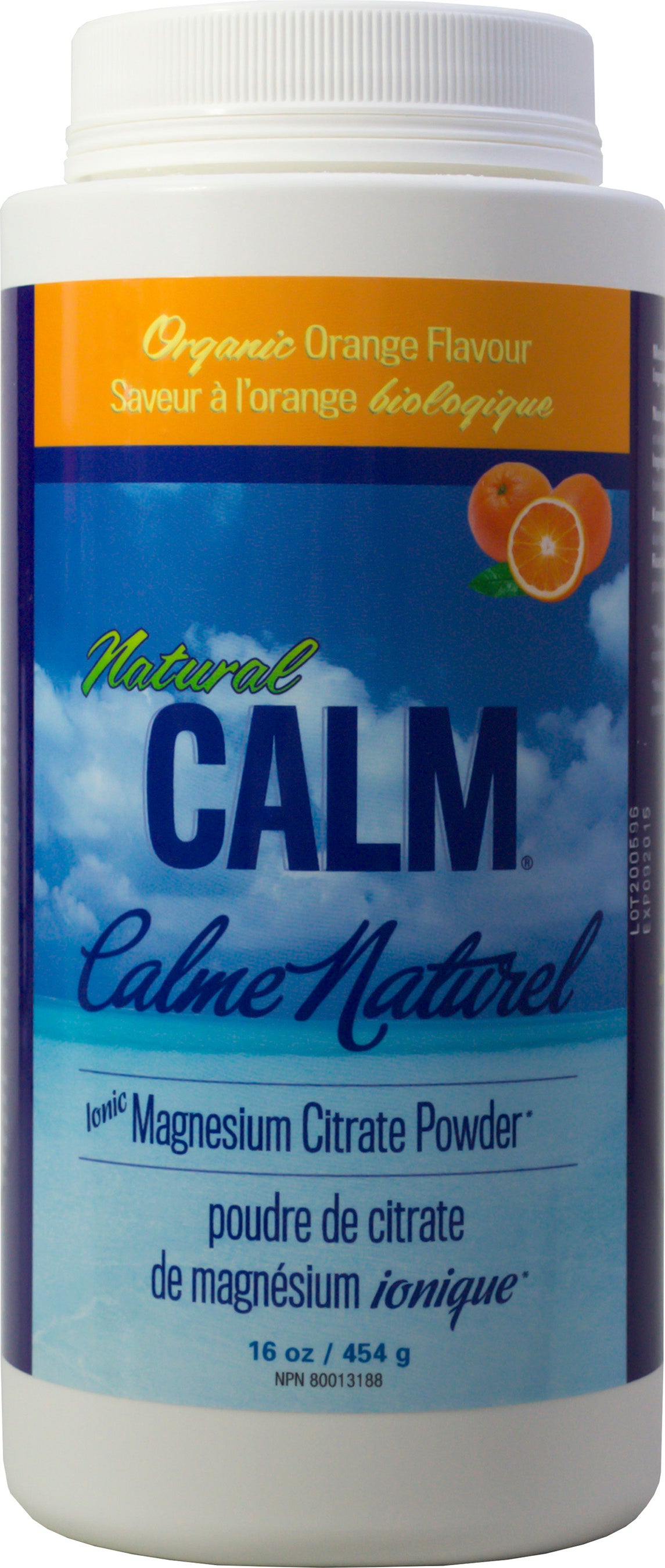 Natural Calm Magnesium Orange