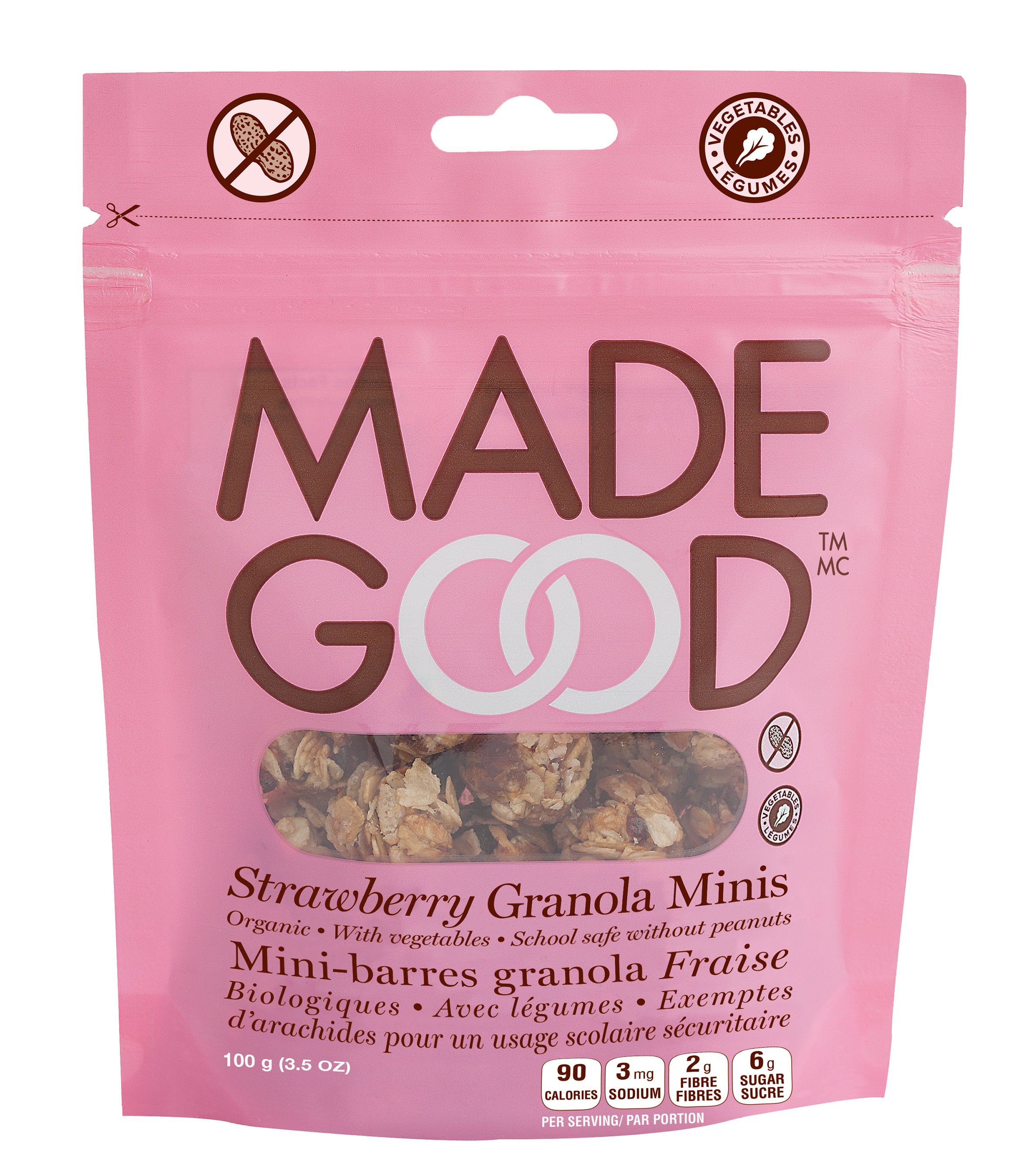 Strawberry Granola Pouch