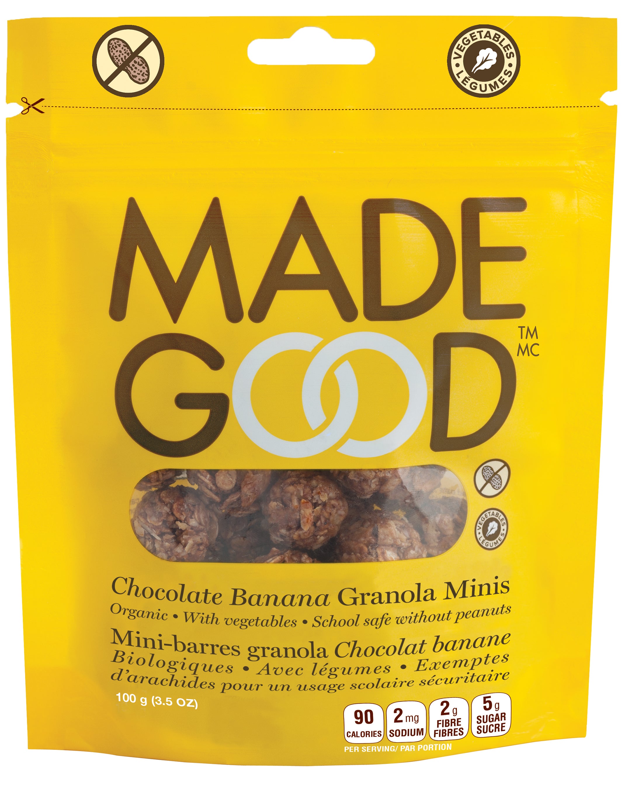 Chocolate Banana Granola Pouch