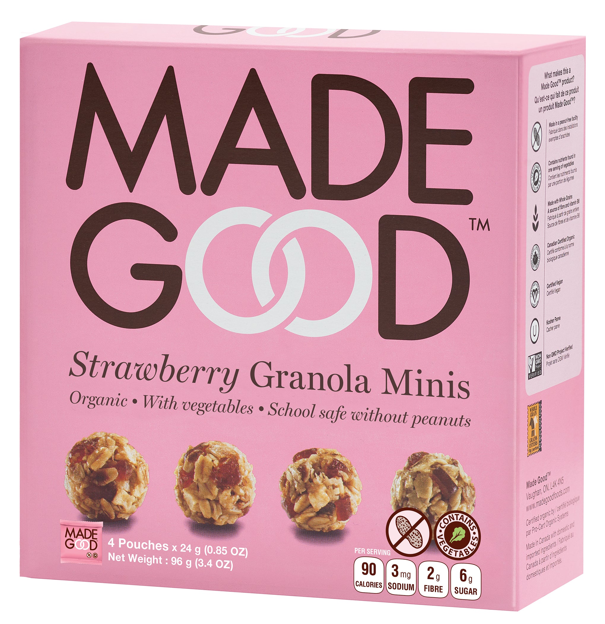 Strawberry Granola Minis