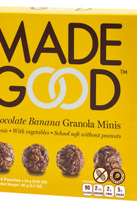 Chocolate Banana Granola Minis