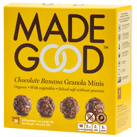 Chocolate Banana Granola Minis