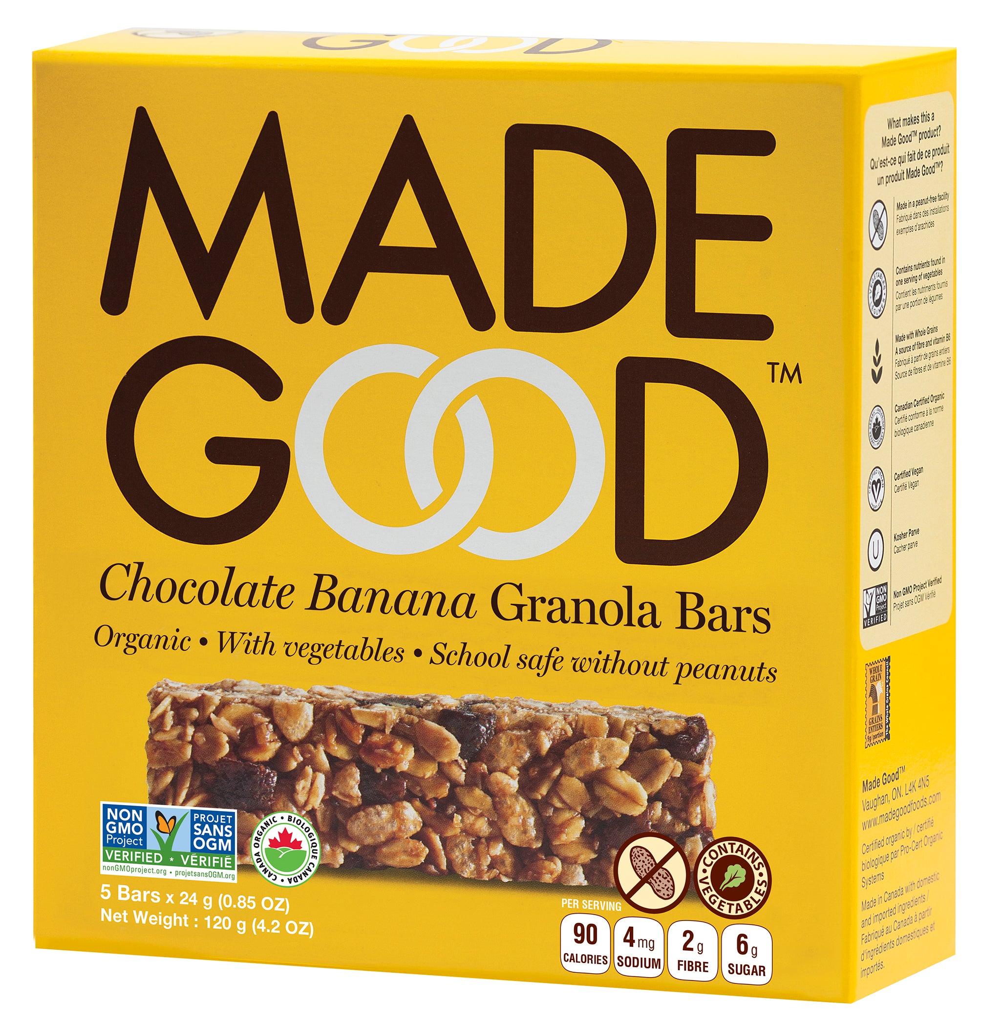 Chocolate Banana Granola Bar