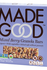 Mixed Berry Granola Bars