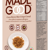 Cocoa Brown Rice Crisps Cereal