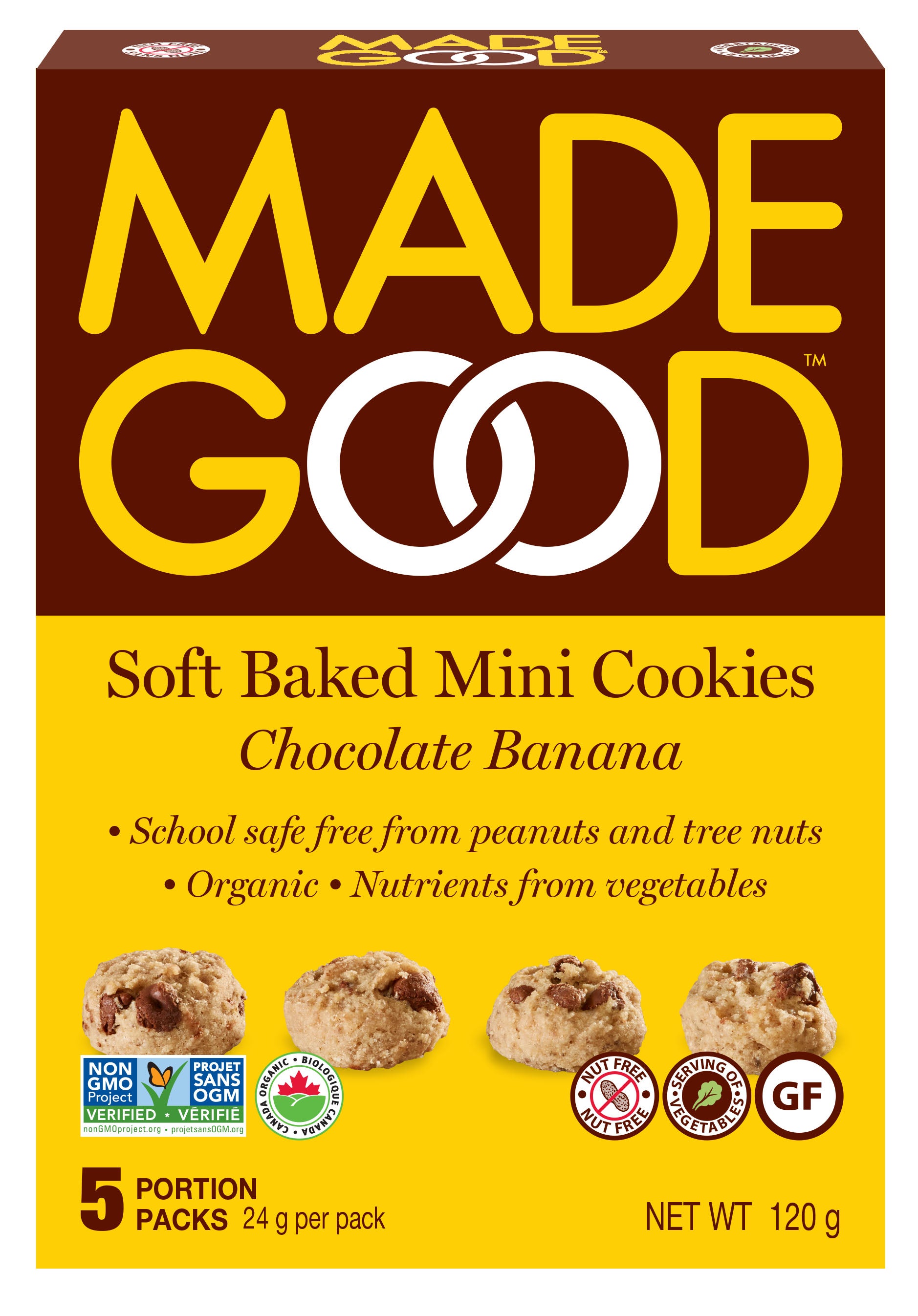 Chocolate Banana - Mini Cookies