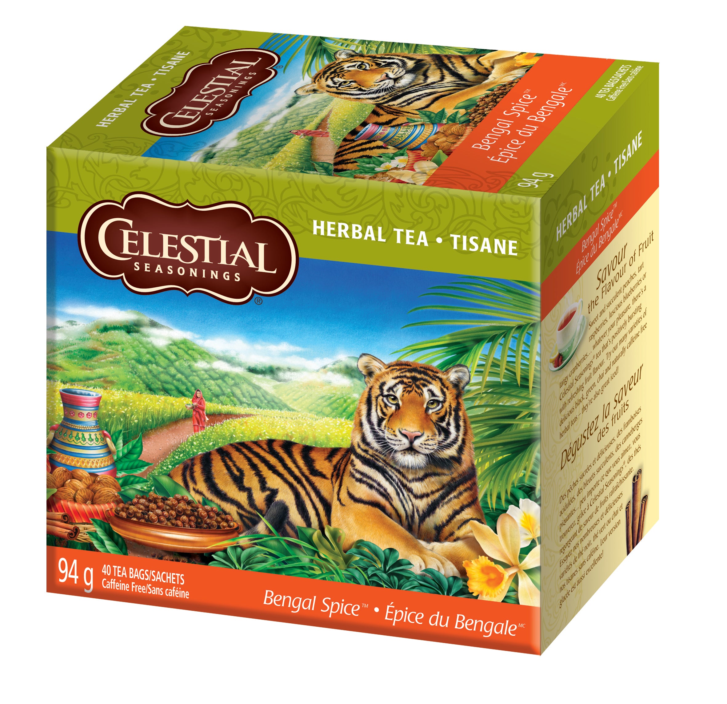 Bengal Spice Herbal Tea 40 Count