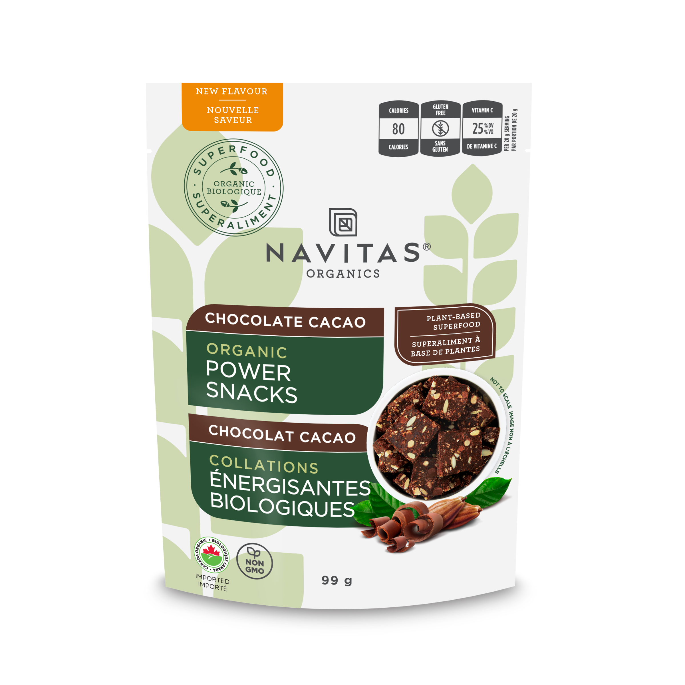 Power Snacks Chocolate Cacao