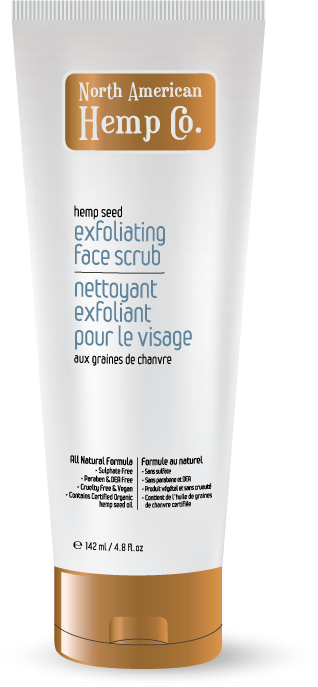 Hemp Seed Exfoliating face scrub